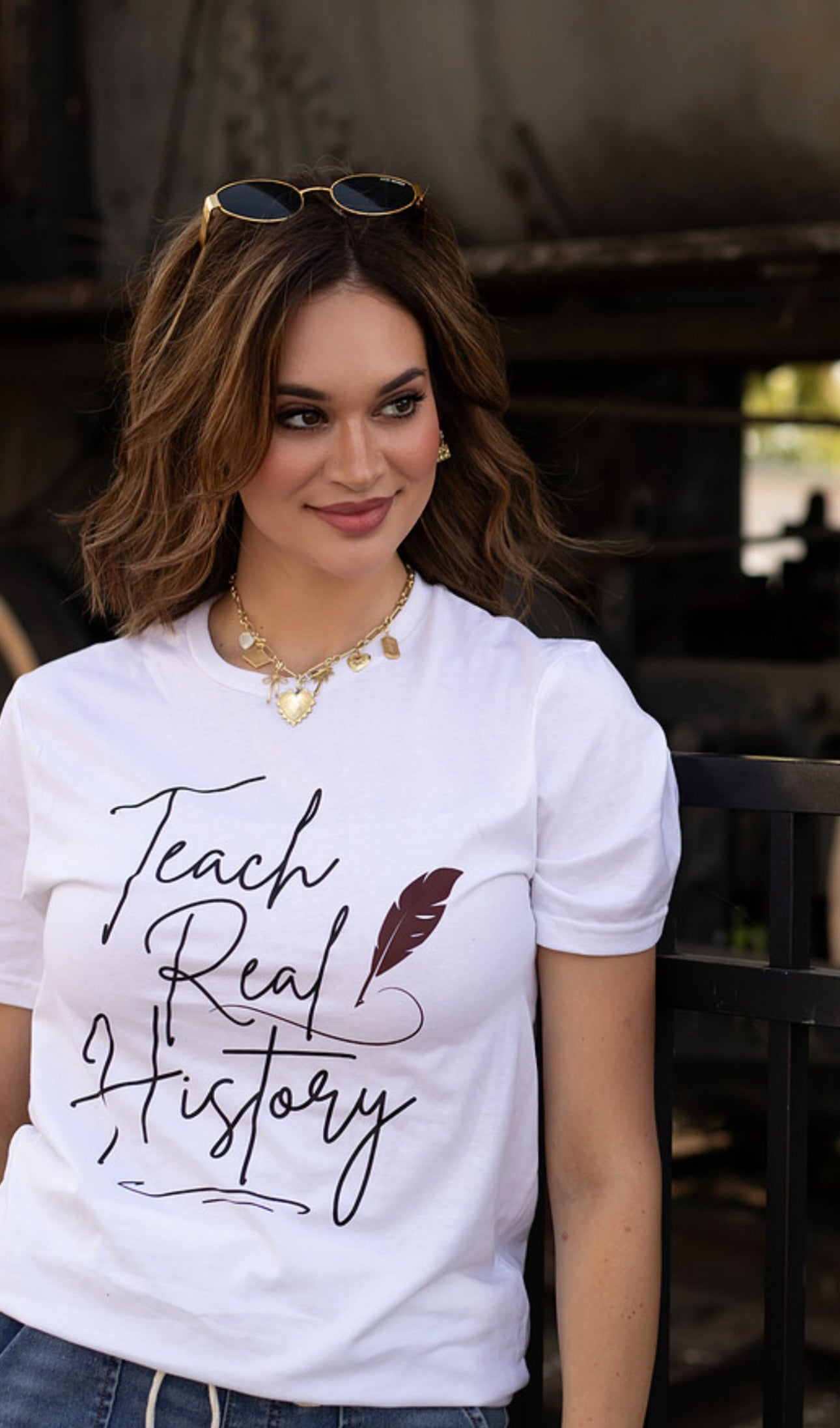 Teach Real History | Comfort Colors T-shirt | Teacher Shirt | Stylish Trendy Apparel