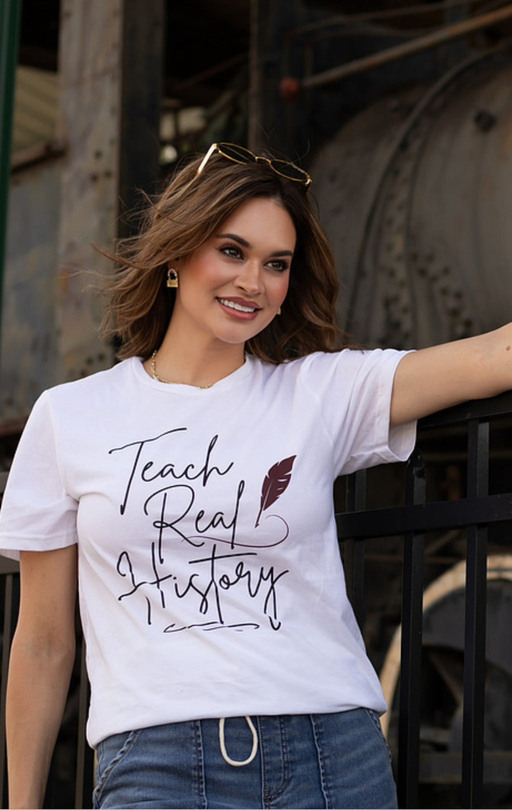 Teach Real History | Comfort Colors T-shirt | Teacher Shirt | Stylish Trendy Apparel
