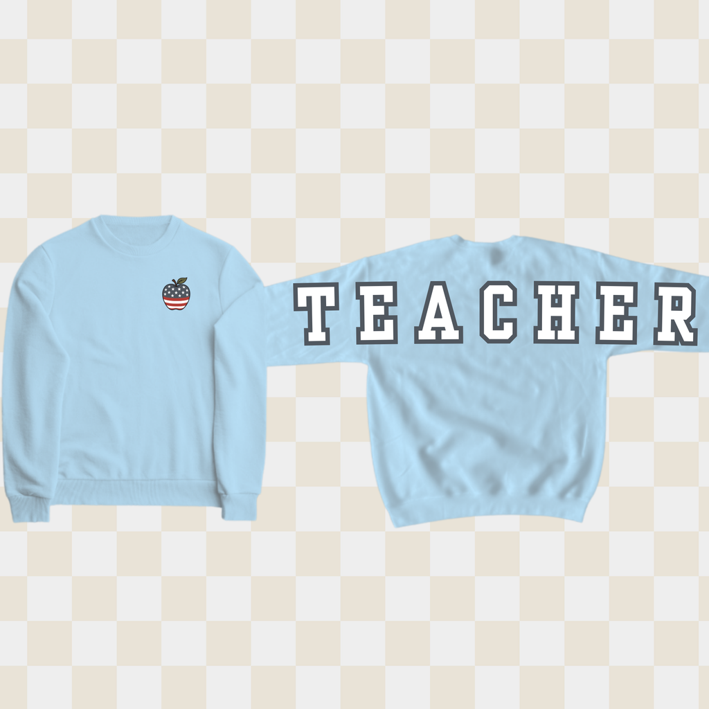 Teacher Patriotic That Patriot Teacher Crewneck 18000 Gildan - Heavy Blend™ Crewneck Sweatshirt
