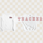 Teacher Patriotic That Patriot Teacher Cre- Heavy Blend™ Crewneck Sweatshirtwneck 18000 Gildan