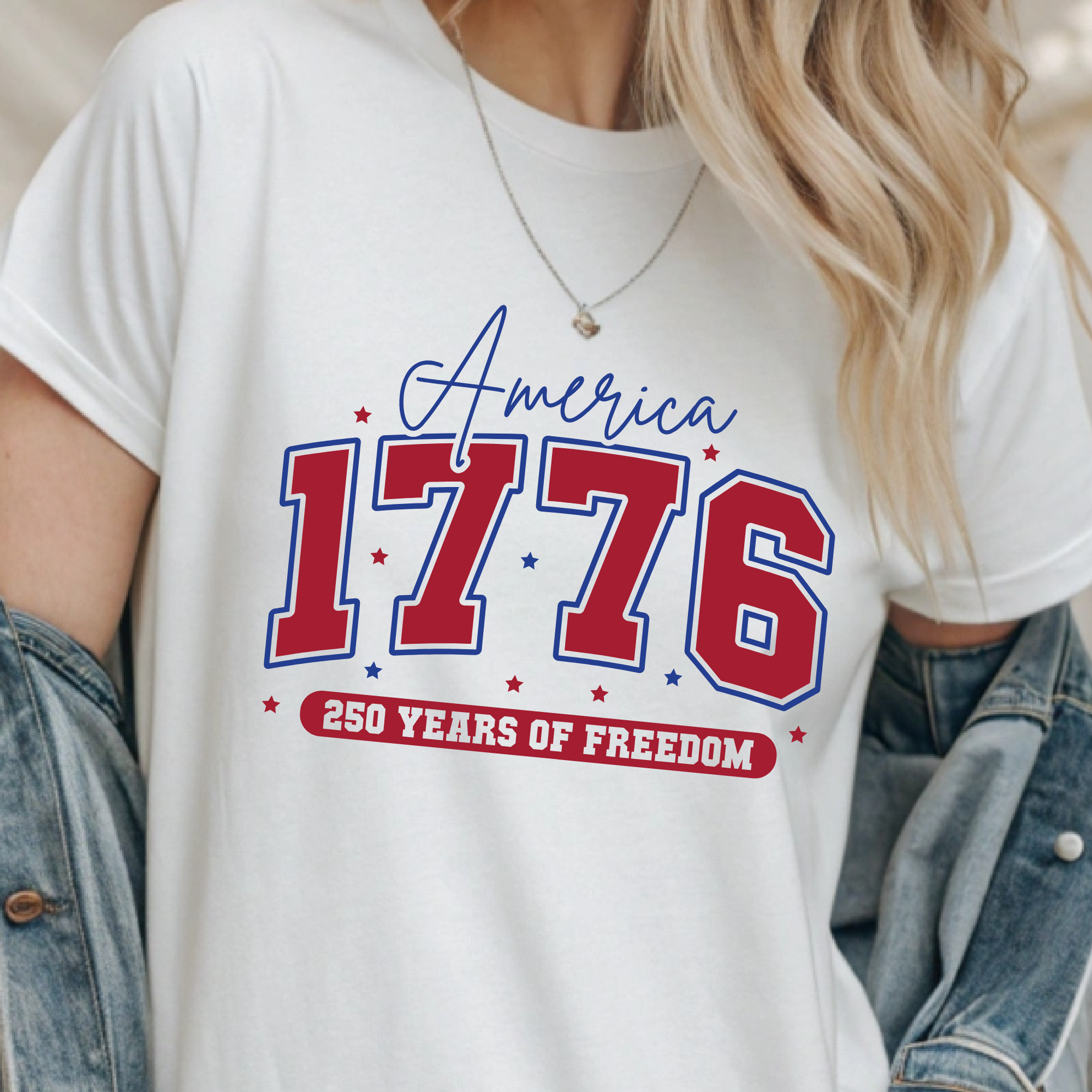 America 1776 250 years of Freedom Tshirt - Long Sleeve - Crewneck - Hoodie