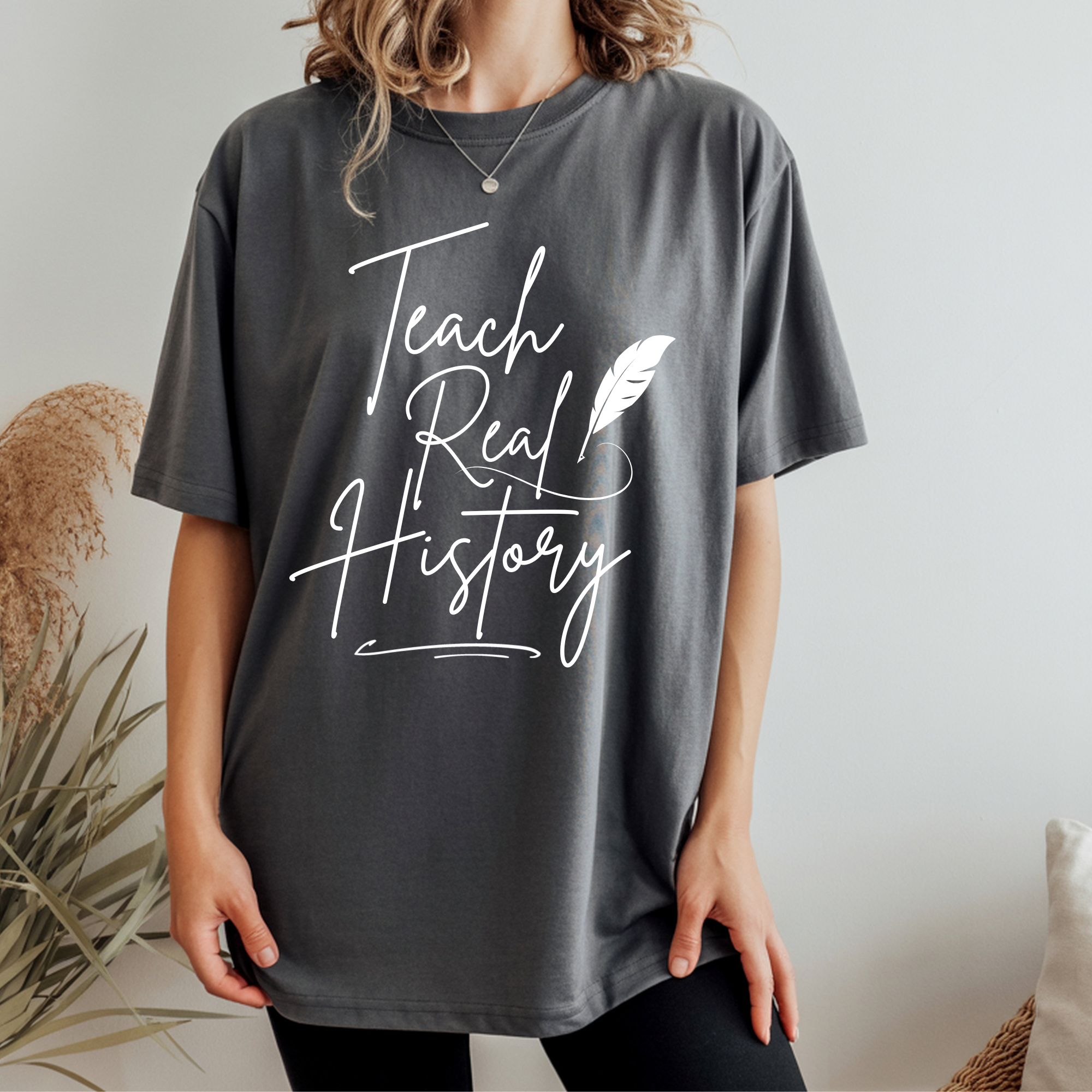 Teach Real History | Comfort Colors T-shirt | Teacher Shirt | Stylish Trendy Apparel