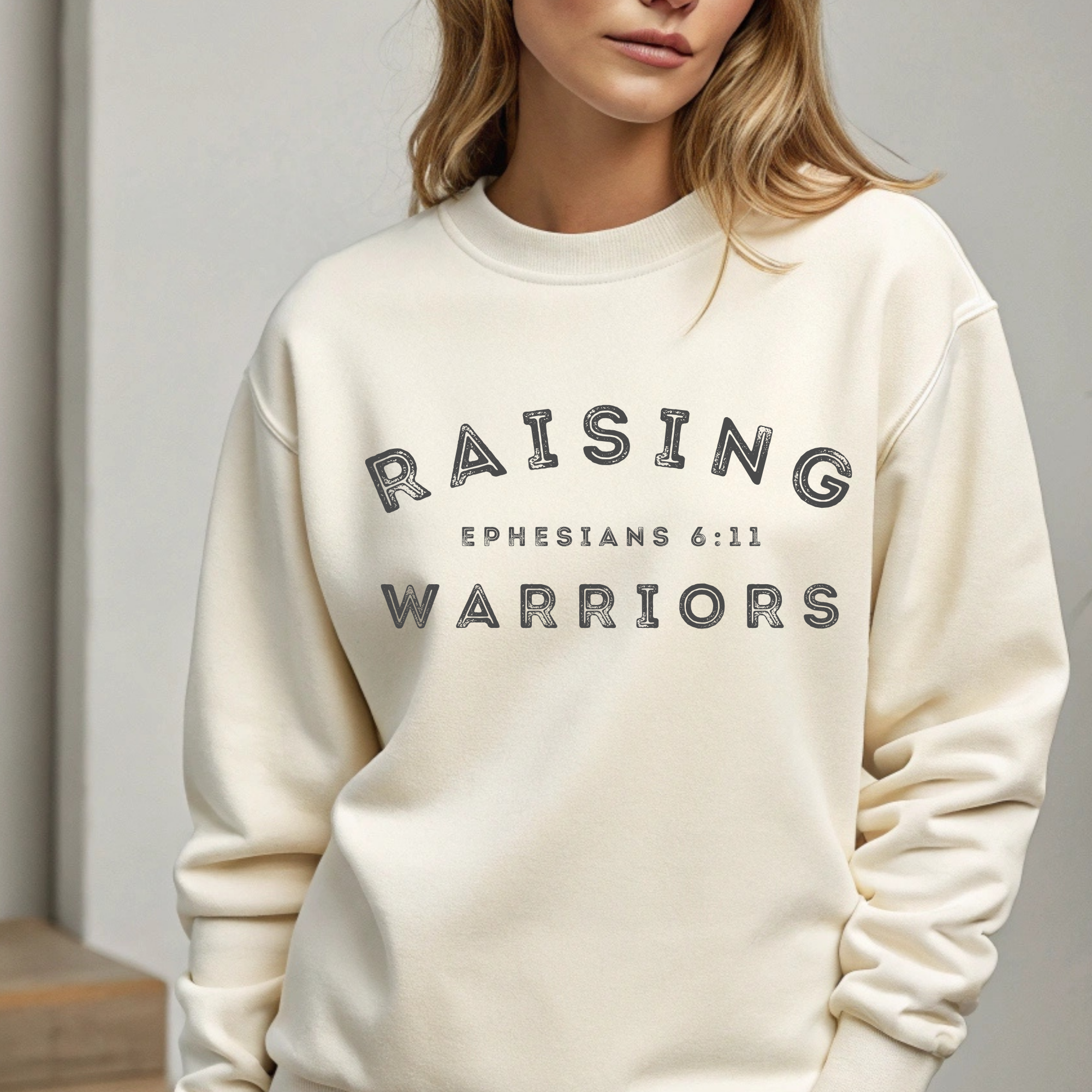 Raising Warriors Ephesion 6 11 | Comfort Colors T-shirt | Teacher Shirt | Stylish Trendy Apparel