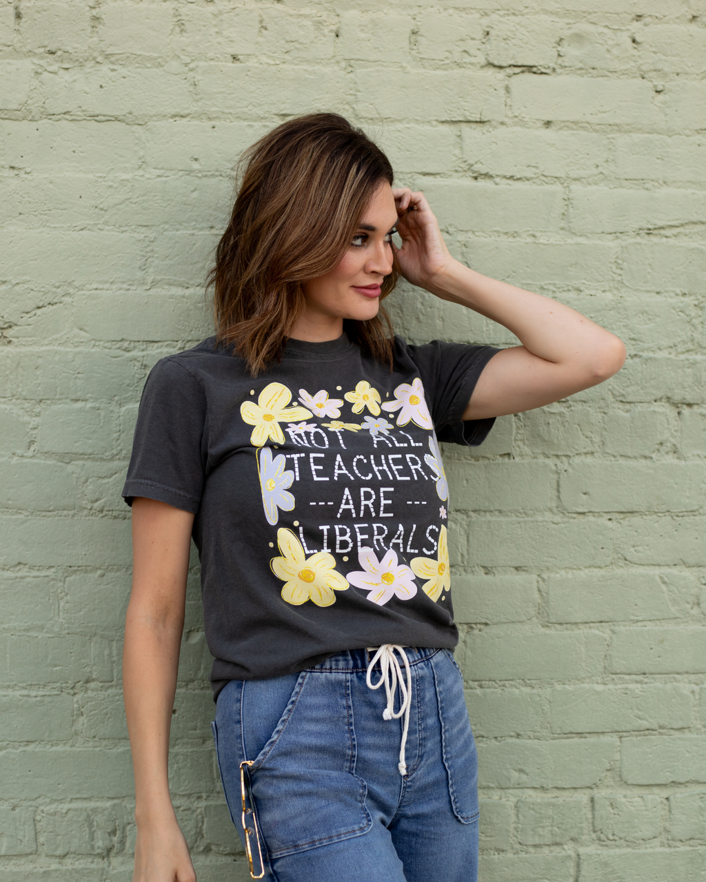 Not all teachers are Liberals Tshirt | Comfort Colors T-shirt | Teacher Shirt | Stylish Trendy Apparel