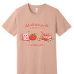 Let all that you do be done in Love Teacher school | 100% Cotton Tshirt | Christian Shirt | Stylish Trendy Apparel nn