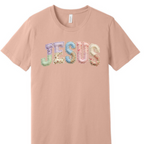 Jesus faux quilted shirt | 100% Cotton Tshirt | Trendy patchwork Shirt | Stylish Trendy Apparel nn
